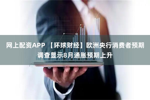 网上配资APP 【环球财经】欧洲央行消费者预期调查显示8月通胀预期上升